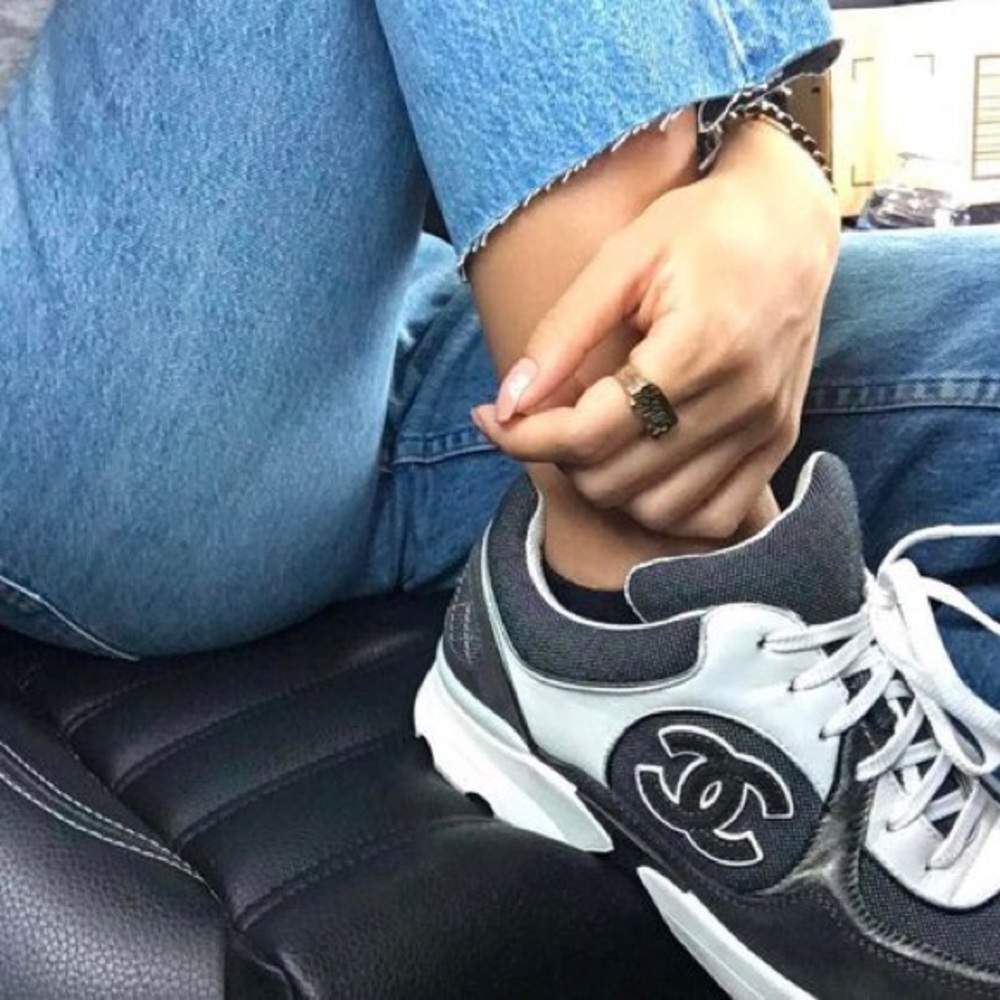 Chanel Denim Cloth Trainer